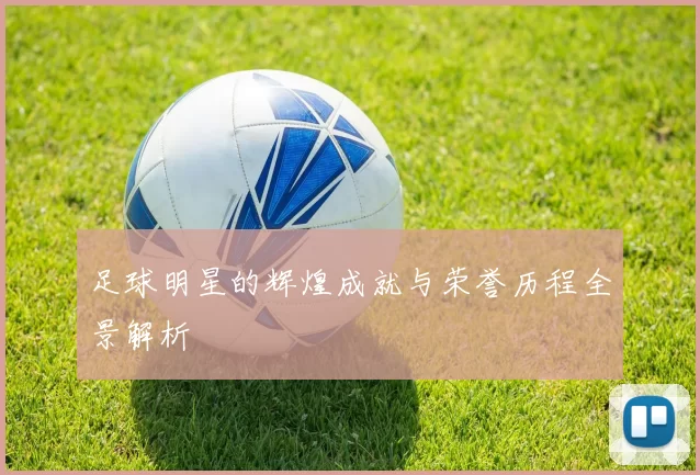 足球明星的辉煌成就与荣誉历程全景解析