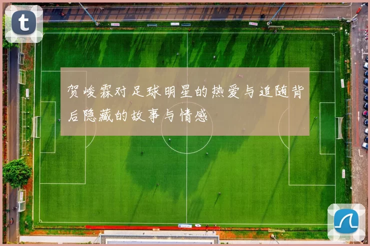 贺峻霖对足球明星的热爱与追随背后隐藏的故事与情感
