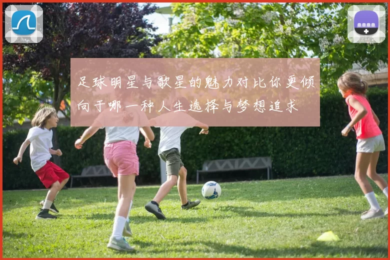 足球明星与歌星的魅力对比你更倾向于哪一种人生选择与梦想追求